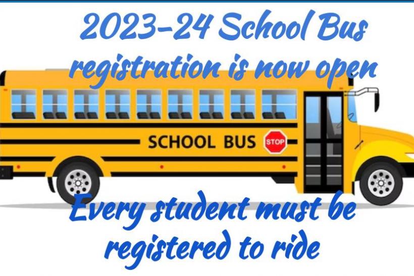 School Bus Registration Parkland Secondary